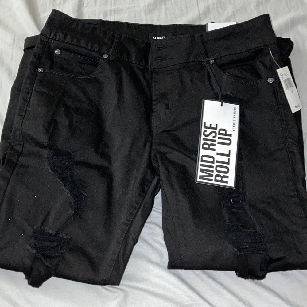 Almost famous mid rise jeans
